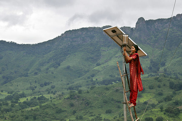 Off the grid, but on the up