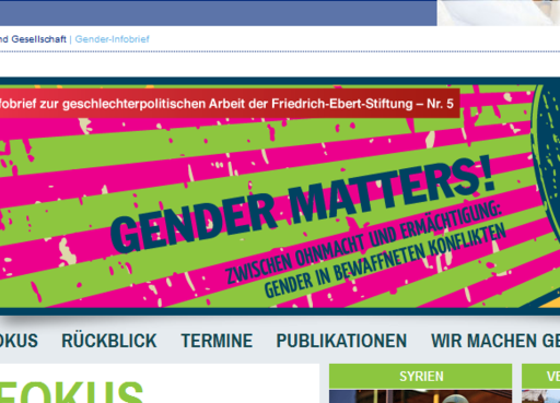 Gender matters 