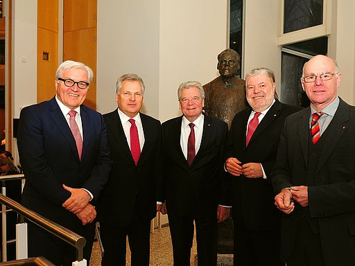 Steimmeier, Kwasniewski, Gauck, Beck, Lammert