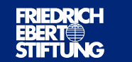 Das Logo der Friedrich-Ebert-Stiftung, Name in drei Zeilen, mit Weltkugel. Link zur Hauptseite der FES.