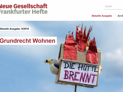 Neue Gesellschaft   Frankfurter Hefte
