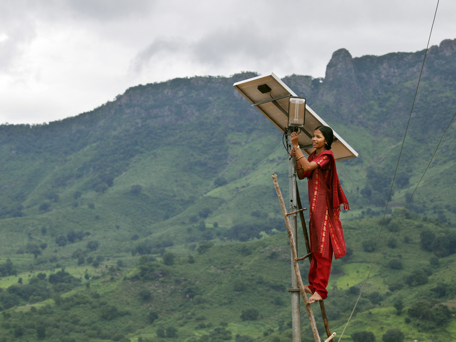 Off the grid, but on the up