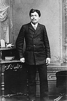 Friedrich Ebert im Alter von 20 Jahren