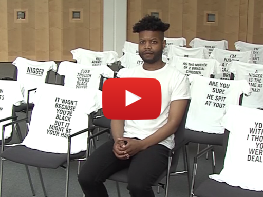 Isaiah Lopaz "Things you can tell just by looking at him" zum Internationalen Tag gegen Rassismus 