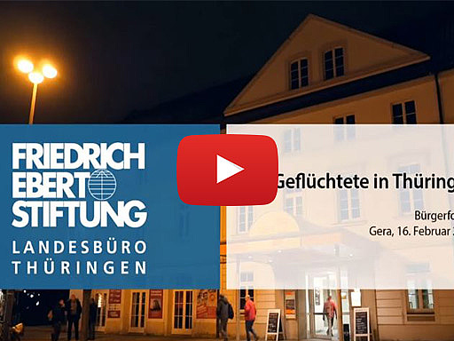 Bürgerforum: Geflüchtete in Thüringen 