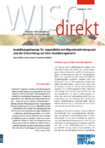 Ausbildungschancen für Jugendliche mit Migrationshintergrund und die Entwicklung auf dem Ausbildungsmarkt