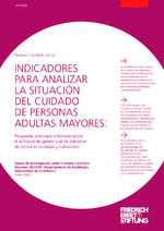 Indicadores para analizar la situación del cuidado de personas adultas mayores