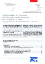 Schule in Zeiten der Pandemie - Empfehlungen für die Gestaltung des Schuljahres 2020/21