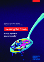 Breaking the news?